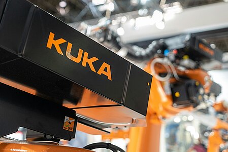 KUKA industriële robot in maakindustrie